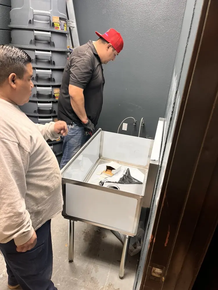 Commercial plumbing and sink installation in Southridge
