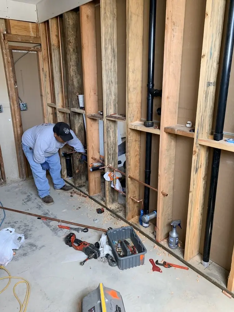 Commercial rough-in plumbing for Water Heater Replacement in Southridge